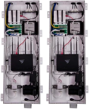 Legrand - OnQ Half Width DIN Rail, Structured Media Enclosure, Mounting Bracket with DIN Rail Supports Mounting up to 3 Nuvo P600 Players, Nickel, AC1043 (Pack of 2) Legrand - OnQ Half Width DIN Rail, Structured Media Enclosure, Mounting Bracket with DIN Rail Supports Mounting up to 3 Nuvo P600 Players, Nickel, AC1043 (Pack of 2)