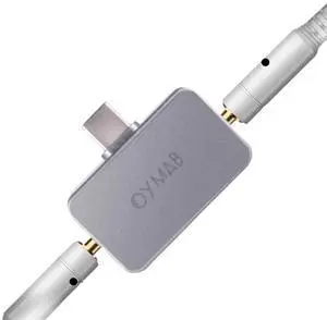 USB C DAC Headphone Amplifier, High Resolution 32bit/384kHz Portable HiFi Audio Adapter, USB Type C to 3.5/4.4mm Earbuds Amp Jack Dongle for Phone/PC - Plug and Play (Titanium) USB C DAC Headphone Amplifier, High Resolution 32bit/384kHz Portable HiFi Audio Adapter, USB Type C to 3.5/4.4mm Earbuds Amp Jack Dongle for Phone/PC - Plug and Play (Titanium)
