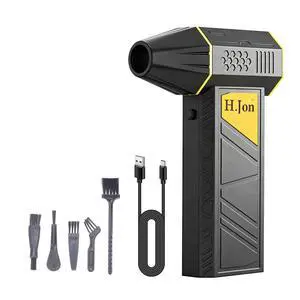 Compressed Air Duster, 130000RPM Electric Air Duster,Cordless Air Blower | with 2-Gear Turbo Fan, Canned Air Alternative for Keyboard, PC, Computer, Car, Home & Outdoor Camping Use 8000mAh Compressed Air Duster, 130000RPM Electric Air Duster,Cordless Air Blower | with 2-Gear Turbo Fan, Canned Air Alternative for Keyboard, PC, Computer, Car, Home & Outdoor Camping Use 8000mAh