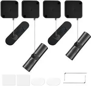2pcs Remote Control Tether, 6.5 Ft TV Remote Control Leash, Retractable Safety Lock with Adjustable Lock Strap for TV Remotes, Game Controllers, Tablets and Showrooms 2pcs Remote Control Tether, 6.5 Ft TV Remote Control Leash, Retractable Safety Lock with Adjustable Lock Strap for TV Remotes, Game Controllers, Tablets and Showrooms