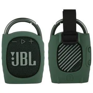 Silicone Case Compatible with JBL Clip 4 - Portable Mini Speaker Stand Up Protective Carrying Case Cover for JBL Clip 4 (Green) Silicone Case Compatible with JBL Clip 4 - Portable Mini Speaker Stand Up Protective Carrying Case Cover for JBL Clip 4 (Green)