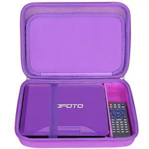Hard Storage Case Compatible with pofoto 9.5" / YOTON 9.5" / WONNIE 9.5" Portable DVD Player, Portable Storage Case for DVD Player, Case Only Hard Storage Case Compatible with pofoto 9.5" / YOTON 9.5" / WONNIE 9.5" Portable DVD Player, Portable Storage Case for DVD Player, Case Only