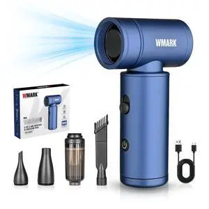 Compressed Air Duster Rechargeable-100000RPM Brushless Motor Stepless Control Electric Air Duster, 13m/s Wind Mini Blower with Fast Charging, Dust Blower for PC, Keyboard, Home, Car NG-AD004Blue Compressed Air Duster Rechargeable-100000RPM Brushless Motor Stepless Control Electric Air Duster, 13m/s Wind Mini Blower with Fast Charging, Dust Blower for PC, Keyboard, Home, Car NG-AD004Blue