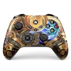 Wireless Controller for Xbox Series X|S, Xbox One & PC, Bluetooth, 4 Vibration Motors, Turbo, Macro, 3.5mm Headphone Jack Steampunk - Upgrading with a PC Before Connecting to X-Box Wireless Controller for Xbox Series X|S, Xbox One & PC, Bluetooth, 4 Vibration Motors, Turbo, Macro, 3.5mm Headphone Jack Steampunk - Upgrading with a PC Before Connecting to X-Box