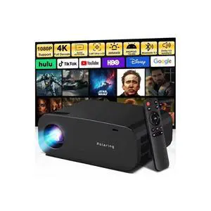 Mini Projector with WiFi and Bluetooth,4K 1080P Support Portable Projector,Built-in Apps,Android 13,Auto Keystone Correction,260 ANSI,32"-150"Screen Movie Video Projector for Indoor/Outdoor Mini Projector with WiFi and Bluetooth,4K 1080P Support Portable Projector,Built-in Apps,Android 13,Auto Keystone Correction,260 ANSI,32"-150"Screen Movie Video Projector for Indoor/Outdoor