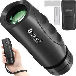 8x25 Waterproof Compact Monocular | High Definition Wide View, Telescope Monoculars, Comes with Cleaning Cloth, Case & Neck Strap, Black 8x25 Waterproof Compact Monocular | High Definition Wide View, Telescope Monoculars, Comes with Cleaning Cloth, Case & Neck Strap, Black