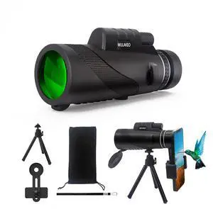 80X100 Monocular for Adults, Monocular Telescope High Definition with Smartphone Holder & Tripod, High Power Monoculars for Adults Watching Hunting Camping Travling Hiking, Christmas Birthday Gifts 80X100 Monocular for Adults, Monocular Telescope High Definition with Smartphone Holder & Tripod, High Power Monoculars for Adults Watching Hunting Camping Travling Hiking, Christmas Birthday Gifts