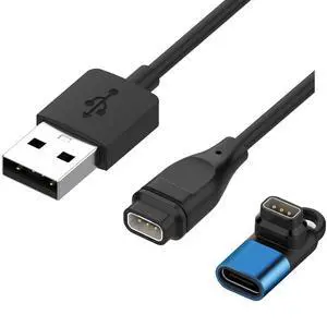 Charger for Coros Pace 3, Pace 2, Apex, Apex Pro, Vertix, Vertix 2 | USB Charging Cable & 90 Degree USB C Adapter for Coros Pace 2/3, Apex Pro, Vertix 2 Smart Watch Charger for Coros Pace 3, Pace 2, Apex, Apex Pro, Vertix, Vertix 2 | USB Charging Cable & 90 Degree USB C Adapter for Coros Pace 2/3, Apex Pro, Vertix 2 Smart Watch