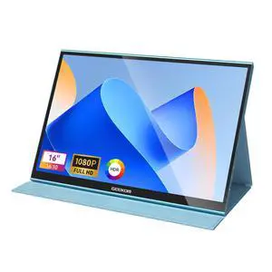 Portable Monitor(2026), 16'' 1200P FHD Laptop Monitor USB C HDMI Computer Display HDR Eye Care External Screen w/Smart Cover for PC Mac Laptop Phone Portable Monitor(2026), 16'' 1200P FHD Laptop Monitor USB C HDMI Computer Display HDR Eye Care External Screen w/Smart Cover for PC Mac Laptop Phone