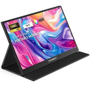Laptop Screen Extender, 15.6" IPS FHD 1080P Laptop Monitor Extender USBC HDMI Dual Speakers Portable Monitor for PC/Mac/Phone/PS5/PS4/Xbox/Switch, HDR Gaming Monitor with Cover Stand Laptop Screen Extender, 15.6" IPS FHD 1080P Laptop Monitor Extender USBC HDMI Dual Speakers Portable Monitor for PC/Mac/Phone/PS5/PS4/Xbox/Switch, HDR Gaming Monitor with Cover Stand