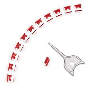 12PCS USB Metal Port Lock Blocker with 1 Key - Secure USB-A Port Protector for PC/Laptop, Anti-Theft Data Security Lock, Dust & Moisture Proof Cover, Removable Type-A Connector Red 12PCS USB Metal Port Lock Blocker with 1 Key - Secure USB-A Port Protector for PC/Laptop, Anti-Theft Data Security Lock, Dust & Moisture Proof Cover, Removable Type-A Connector Red