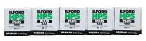 HP5+ 35mm, 36 exposures, 5 Rolls HP5+ 35mm, 36 exposures, 5 Rolls