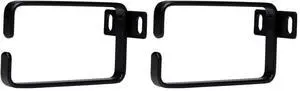 1U Vertical 2.2 x 3.9in Server Rack Cable Management D-Ring Hook w/Flexible Opening - Network Rack-Mount Cord Organizer Ring (CMHOOK1U),Black (Pack of 2) 1U Vertical 2.2 x 3.9in Server Rack Cable Management D-Ring Hook w/Flexible Opening - Network Rack-Mount Cord Organizer Ring (CMHOOK1U),Black (Pack of 2)