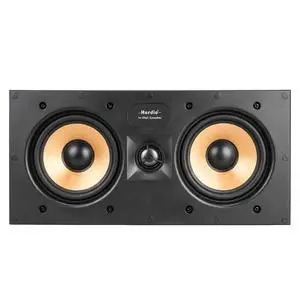 5.25 Inch 2-Way in-Wall Center Channel Speaker, 1" Silk Dome Tweeter, Magnetic Paintable Mesh Cover, Compatible with Whole House Audio or Home Theater, Single White 5.25 Inch 2-Way in-Wall Center Channel Speaker, 1" Silk Dome Tweeter, Magnetic Paintable Mesh Cover, Compatible with Whole House Audio or Home Theater, Single White