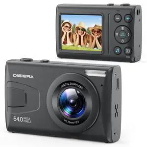 C2 Digital Camera, 64MP 4K UHD Video, Autofocus Point and Shoot Camera with 2.4" IPS Screen, MP3/MP4 Playback, Time-Lapse, 18X Zoom, Flash, Compact Cameras for Kids Teens Beginners, Black C2 Digital Camera, 64MP 4K UHD Video, Autofocus Point and Shoot Camera with 2.4" IPS Screen, MP3/MP4 Playback, Time-Lapse, 18X Zoom, Flash, Compact Cameras for Kids Teens Beginners, Black