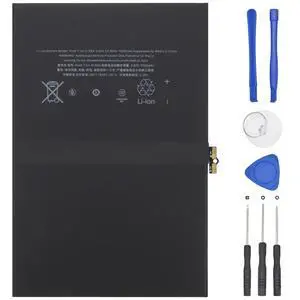 A1664 Battery for iPad Pro 9.7 2016 Edition A1673 A1674 A1675 Series | 3.82V 7306mAh/27.91Whr with tools kit A1664 Battery for iPad Pro 9.7 2016 Edition A1673 A1674 A1675 Series | 3.82V 7306mAh/27.91Whr with tools kit