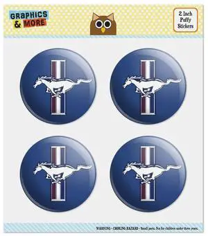 Ford Mustang Logo Puffy Bubble Dome Scrapbooking Crafting Sticker Set Ford Mustang Logo Puffy Bubble Dome Scrapbooking Crafting Sticker Set
