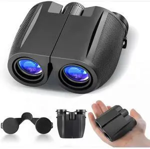 12x25 Compact Small Binoculars for Adults Teens Lightweight Pocket Binoculars with BAK4 Prism & FMC Lens High Power for Bird Watching, Concerts, Hiking Easy Focus, Comfortable Eyecups 12x25 Compact Small Binoculars for Adults Teens Lightweight Pocket Binoculars with BAK4 Prism & FMC Lens High Power for Bird Watching, Concerts, Hiking Easy Focus, Comfortable Eyecups