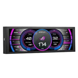 7.84 Inch Mini Monitor One-Cable Connection(No HDMI Needed) HD IPS 1280x400 Secondary Screen Stretched Bar LCD Display Aida64 CPU GPU Speed Temperature Monitoring for Windows 10/11 Only 7.84 Inch Mini Monitor One-Cable Connection(No HDMI Needed) HD IPS 1280x400 Secondary Screen Stretched Bar LCD Display Aida64 CPU GPU Speed Temperature Monitoring for Windows 10/11 Only