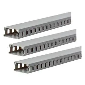 5.6ft Server Rack Cable Management - Customizable 2in x 1in Open Slot Network & Data Finger Duct Wire Raceway Organizer w/Cover (AD105X1) (Pack of 3) 5.6ft Server Rack Cable Management - Customizable 2in x 1in Open Slot Network & Data Finger Duct Wire Raceway Organizer w/Cover (AD105X1) (Pack of 3)