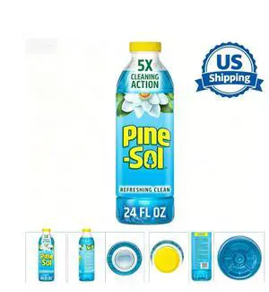 MultiSurface Liquid Floor Cleaner, Refreshing Clean Scent, 24 fl oz AllPurpose Household Cleaning Solution MultiSurface Liquid Floor Cleaner, Refreshing Clean Scent, 24 fl oz AllPurpose Household Cleaning Solution
