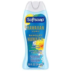 Moisturizing Body Wash, Hawaiian Luau Jasmine & Vanilla Scent, pHBalanced Shower Gel, 20 fl oz Moisturizing Body Wash, Hawaiian Luau Jasmine & Vanilla Scent, pHBalanced Shower Gel, 20 fl oz