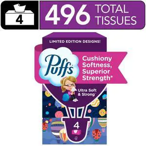 UltraSoft Facial Tissues, BacktoSchool Limited Edition, 4 Rectangle Boxes, 124 Sheets Each UltraSoft Facial Tissues, BacktoSchool Limited Edition, 4 Rectangle Boxes, 124 Sheets Each