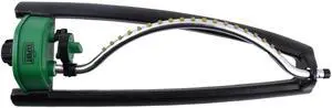 Oscillating Lawn Sprinkler, Adjustable Coverage Up to 3700 Sq Ft, Stable Polymer Sled Base Oscillating Lawn Sprinkler, Adjustable Coverage Up to 3700 Sq Ft, Stable Polymer Sled Base