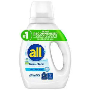 all Free Clear Liquid Laundry Detergent, Fragrance & DyeFree, 30 oz, 24 Loads all Free Clear Liquid Laundry Detergent, Fragrance & DyeFree, 30 oz, 24 Loads