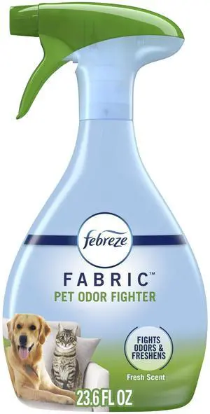 Febreze Pet Odor Fighter Fabric Refresher Spray, OdorNeutralizing Fabric Spray, 23.6 fl oz Febreze Pet Odor Fighter Fabric Refresher Spray, OdorNeutralizing Fabric Spray, 23.6 fl oz