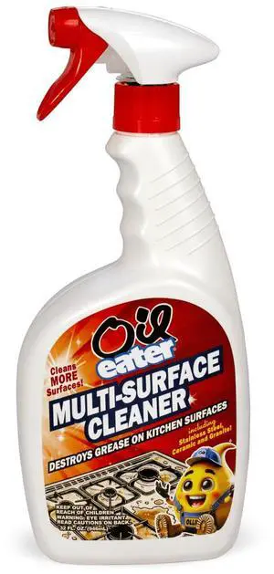 Oil Eater Multi-Surface Cleaner, Spray for Kitchens, 32 oz Oil Eater Multi-Surface Cleaner, Spray for Kitchens, 32 oz