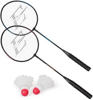 EastPoint Sports 2 Player Badminton Racket Set; 2 Rackets with Steel Shafts, 2 Shuttlecock Birdies EastPoint Sports 2 Player Badminton Racket Set; 2 Rackets with Steel Shafts, 2 Shuttlecock Birdies