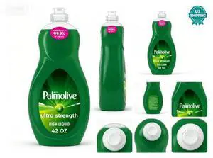 Palmolive Ultra Strength Liquid Dish Soap, Cuts Grease and Grime, No Soaking Needed, 42 fl oz Bottle Palmolive Ultra Strength Liquid Dish Soap, Cuts Grease and Grime, No Soaking Needed, 42 fl oz Bottle