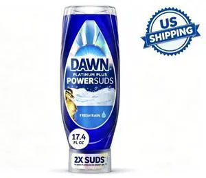 Dawn Platinum Plus PowerSuds Liquid Dish Soap, 17.4 oz. EZ-Squeeze Bottle Dawn Platinum Plus PowerSuds Liquid Dish Soap, 17.4 oz. EZ-Squeeze Bottle