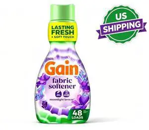Gain Liquid Laundry Fabric Softener, Moonlight Breeze Scent, 35 fl oz Gain Liquid Laundry Fabric Softener, Moonlight Breeze Scent, 35 fl oz