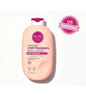 eos Shea Better Body Lotion for Dry Skin, Pink Champagne, 16 fl oz eos Shea Better Body Lotion for Dry Skin, Pink Champagne, 16 fl oz