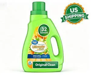 Great Value Ultimate Fresh Laundry Detergent, Original Clean, 46 fl oz, 32 Loads Great Value Ultimate Fresh Laundry Detergent, Original Clean, 46 fl oz, 32 Loads
