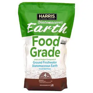 Harris Food Grade Diatomaceous Earth Powder - OMRI Listed for Organic Use, 4lb Bag Harris Food Grade Diatomaceous Earth Powder - OMRI Listed for Organic Use, 4lb Bag