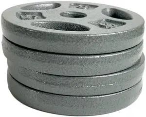 CAP Barbell Standard 1-Inch Cast Iron Weightlifting Plate 5 lbs Single CAP Barbell Standard 1-Inch Cast Iron Weightlifting Plate 5 lbs Single