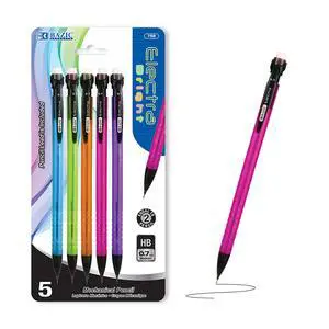BAZIC Claris 0.7mm Mechanical Pencil, 6-Pack BAZIC Claris 0.7mm Mechanical Pencil, 6-Pack