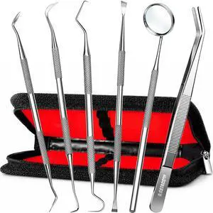 G.CATACC Dental Pick Tools, Plaque Tartar Remover Teeth Cleaning Kit G.CATACC Dental Pick Tools, Plaque Tartar Remover Teeth Cleaning Kit
