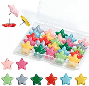 25Pcs Resin Star Push Pins, Decorative Thumb Tacks for Bulletin Board & Cork Board, Office Home School, 8 Colors 25Pcs Resin Star Push Pins, Decorative Thumb Tacks for Bulletin Board & Cork Board, Office Home School, 8 Colors