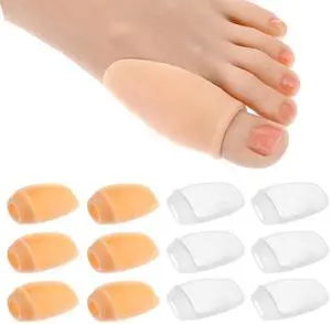 Dimeho 12 Pcs Bunion Cushion Protector Guards Corrector Pads Dimeho 12 Pcs Bunion Cushion Protector Guards Corrector Pads