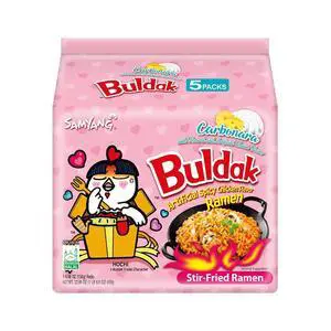Samyang Buldak Spicy Ramen Carbonara, 5-Pack Samyang Buldak Spicy Ramen Carbonara, 5-Pack