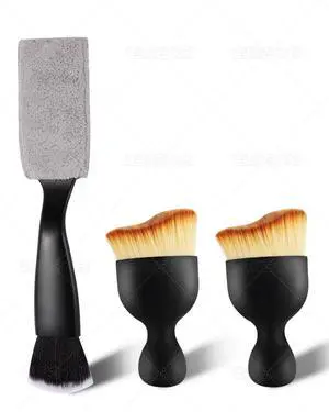 Interior Detailing Kit 3PCS Soft Dual Head Scratch-Free Brush Set Interior Detailing Kit 3PCS Soft Dual Head Scratch-Free Brush Set
