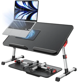 SAIJI Laptop Desk Tray Table with Cooling Fan for Bed SAIJI Laptop Desk Tray Table with Cooling Fan for Bed