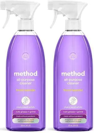 Method All-Purpose Cleaner Spray French Lavender 28Fl Oz (Pack of 2) Method All-Purpose Cleaner Spray French Lavender 28Fl Oz (Pack of 2)