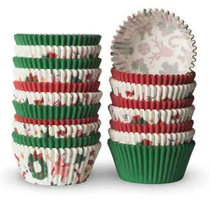 500 Paper Cupcake Liners, Muffin Liners, Baking Cups, Grease Proof, Food Grade, for Desserts, Muffins, Cupcakes, Treats, Christmas 500 Paper Cupcake Liners, Muffin Liners, Baking Cups, Grease Proof, Food Grade, for Desserts, Muffins, Cupcakes, Treats, Christmas