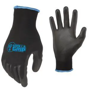 Large Nylon Gorilla Grip Never-Slip Maximum-Grip All-Purpose Gloves Large Nylon Gorilla Grip Never-Slip Maximum-Grip All-Purpose Gloves
