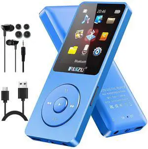 RUIZU 64GB MP3 Player with Bluetooth 5.3 Auto-Reconnect, 80-Hour Playback RUIZU 64GB MP3 Player with Bluetooth 5.3 Auto-Reconnect, 80-Hour Playback